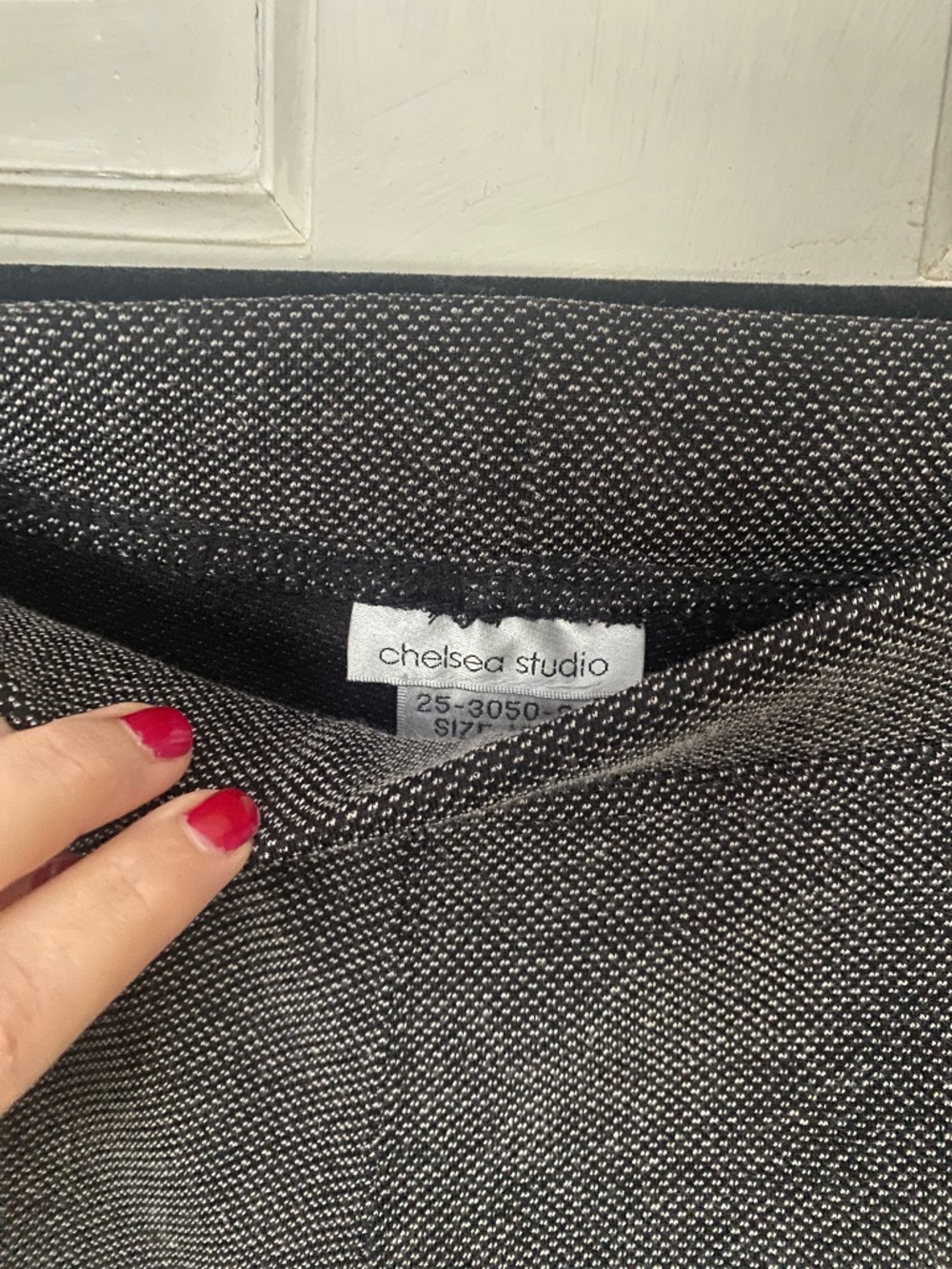 Chelsea studio TALL pant grey style